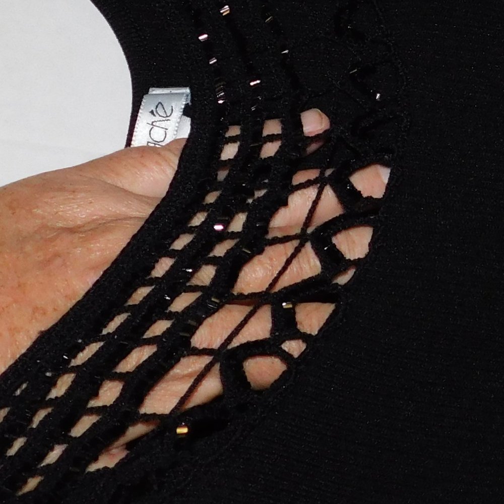 Black Tank Top Cache Small - Picture 7 of 9